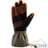 Перчатки лыжные Viking Tuson Freeride, Olive/Melange/Orange (111/22/6523) - фото