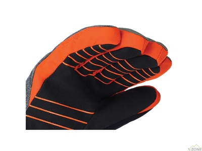 Перчатки лыжные Viking Tuson Freeride, Olive/Melange/Orange (111/22/6523) - фото