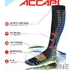 Носки горнолыжные Accapi Ski Ergoracing, Black/Orange - фото