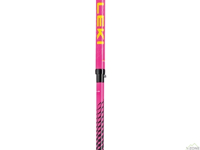 Палки беговые Leki Ultratrail FX.One Superlite 125 cm, Neonpink/Neonyellow/Naturalcarbon (652 25842) - фото