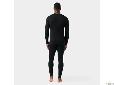 Термокофта мужская Smartwool Men's Merino 250 Baselayer Crew Boxed, Black (SW016350) - фото