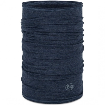 Шерстянный бафф Buff Lightweight Merino Wool, Solid Night Blue (BU 113010.779.10.00) - фото