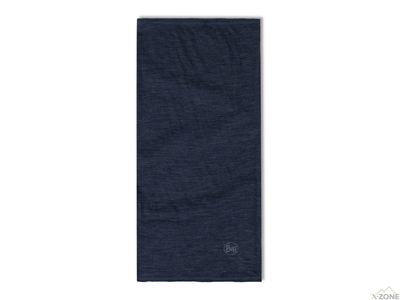 Шерстянный бафф Buff Lightweight Merino Wool, Solid Night Blue (BU 113010.779.10.00) - фото