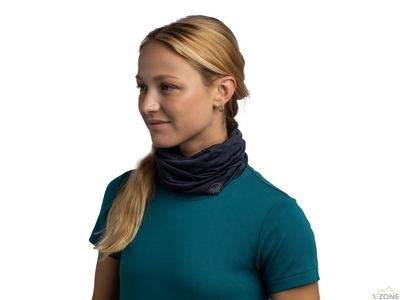 Шерстянный бафф Buff Lightweight Merino Wool, Solid Night Blue (BU 113010.779.10.00) - фото