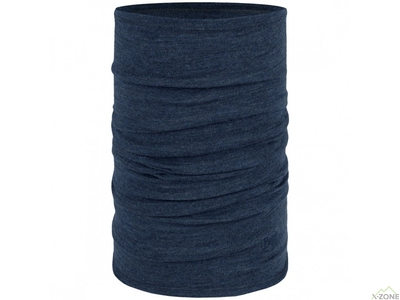 Шерстянный бафф Buff Midweight Merino Wool, Night Blue Melange (BU 113022.779.10.00) - фото