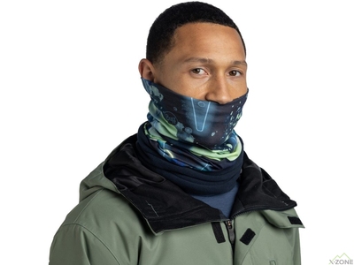 Флисовый шарф-труба Buff Polar, Jorp Navy (BU 136873.787.10.00) - фото