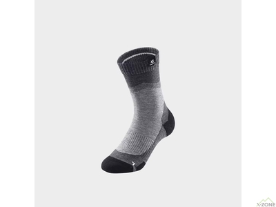 Носки для трекинга Kailas Woolen Hiking Socks Unisex, Dark Gray (KH2401002) - фото