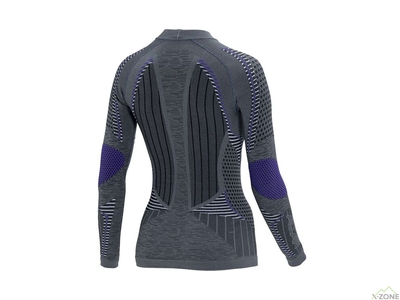 Термофутболка женская Accapi Ergoracing Long Sleeve, Anthracite/Purple - фото