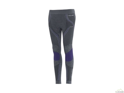 Термоштаны женские Accapi Ergoracing, Anthracite/Purple - фото