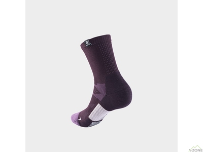 Носки треккинговые Kailas Mid-cut Heavy Duty Hiking Socks Women’s, Purple (KH2402203) - фото