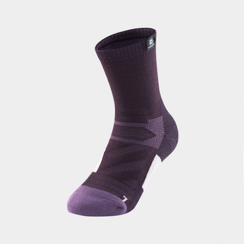 Носки треккинговые Kailas Mid-cut Heavy Duty Hiking Socks Women’s, Purple (KH2402203) - фото