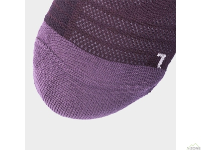 Носки треккинговые Kailas Mid-cut Heavy Duty Hiking Socks Women’s, Purple (KH2402203) - фото