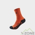 Носки беговые Kailas Mid Cut Trail Running Socks Unisex, Fuga Orange/Black (KH2402005) - фото