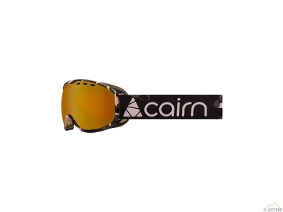 Маска горнолыжная Cairn Omega Photochromic, Black/Wild Khaki - фото