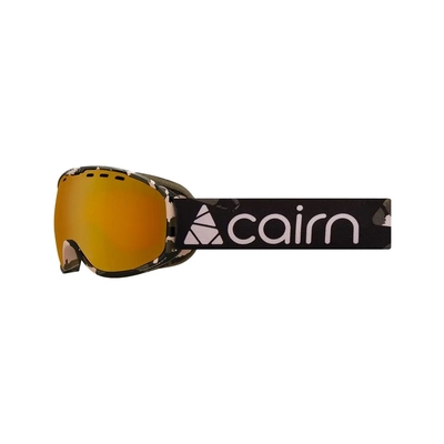 Маска горнолыжная Cairn Omega Photochromic, Black/Wild Khaki - фото