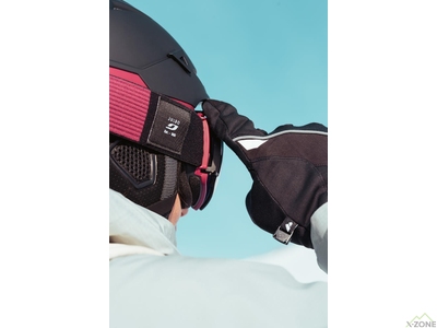 Маска горнолыжная Julbo LightYear Reactiv 1-3 High Contrast, Black/Purple - фото