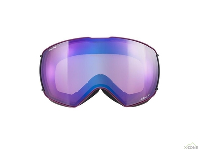 Маска горнолыжная Julbo LightYear Reactiv 1-3 High Contrast, Black/Purple - фото