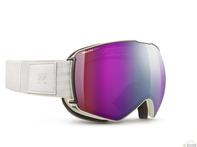 Маска горнолыжная Julbo LightYear Reactiv 0-4 High Contrast, Mint/Beige - фото
