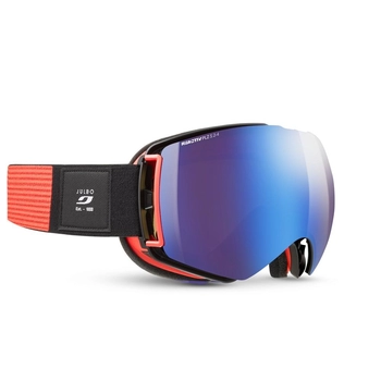 Маска горнолыжная Julbo LightYear Reactiv 2-4 Polarized, Red/Black - фото