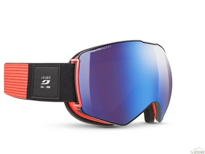 Маска горнолыжная Julbo LightYear Reactiv 2-4 Polarized, Red/Black - фото