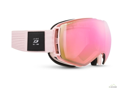 Маска горнолыжная Julbo LightYear Reactiv 1-3 Glare Control, Light Pink - фото