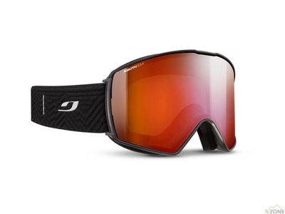 Маска горнолыжная Julbo Launcher Reactiv 0-4 High Contrast, Black - фото