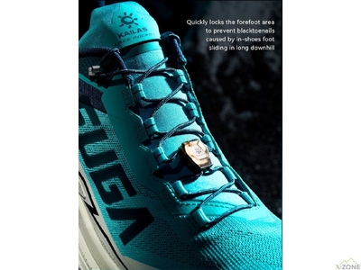 Трейлові кросівки Kailas Fuga EX 3 Trail Running Shoes Men's, Icy Blue (KS2513108) - фото
