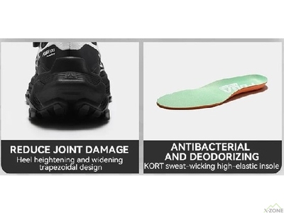 Трейлові кросівки Kailas Fuga EX 3 BOA Trail Running Shoes Men's, Missing Grey (KS2513111) - фото