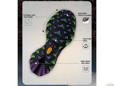 Трейлові кросівки Kailas Fuga EX 3 BOA Trail Running Shoes Men's, Missing Grey (KS2513111) - фото