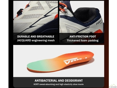 Трейловые кроссовки Kailas Fuga EX 3 Trail Running Shoes Men's, Black (KS2413112) - фото