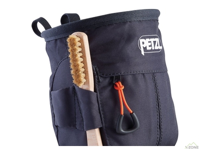 Мешочек для магнезии Petzl Sakapoche, Orange/White (S040AB01) - фото