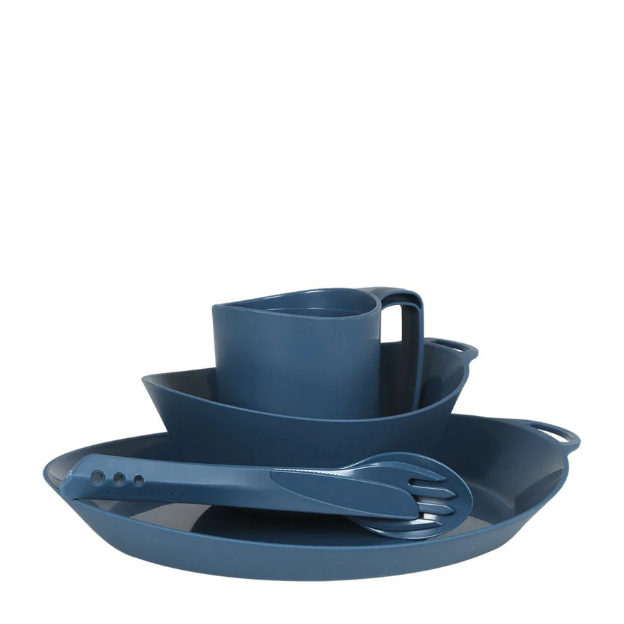 Набор посуды Lifeventure Ellipse Camping Tableware Set, Navy (75803) - фото