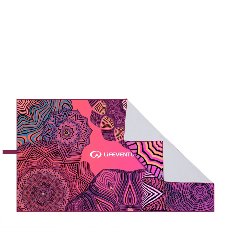 Полотенце из микрофибры Lifeventure SoftFibre Recycled Towel, Giant - 150x90см, Mandala (63560) - фото