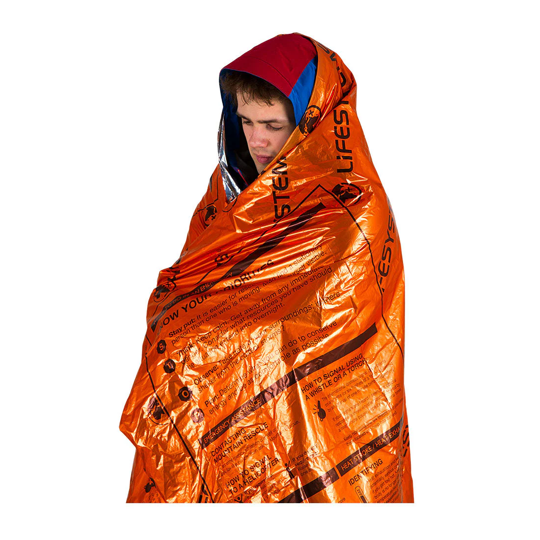 Термоодеяло Lifesystems Heatshield Blanket Single, Red (42160) - фото