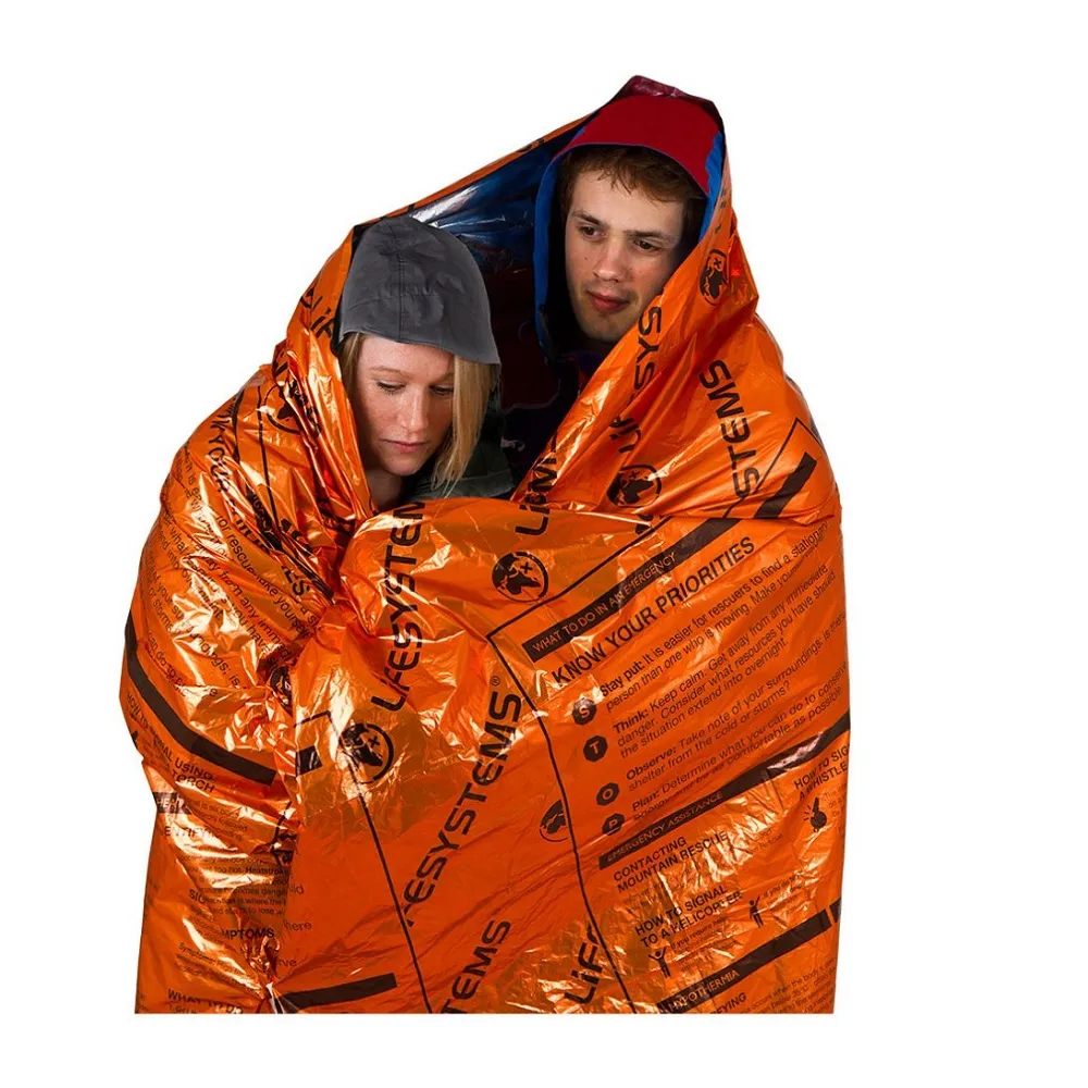 Термоодеяло двухместное Lifesystems Heatshield Blanket Double, Red (42170) - фото