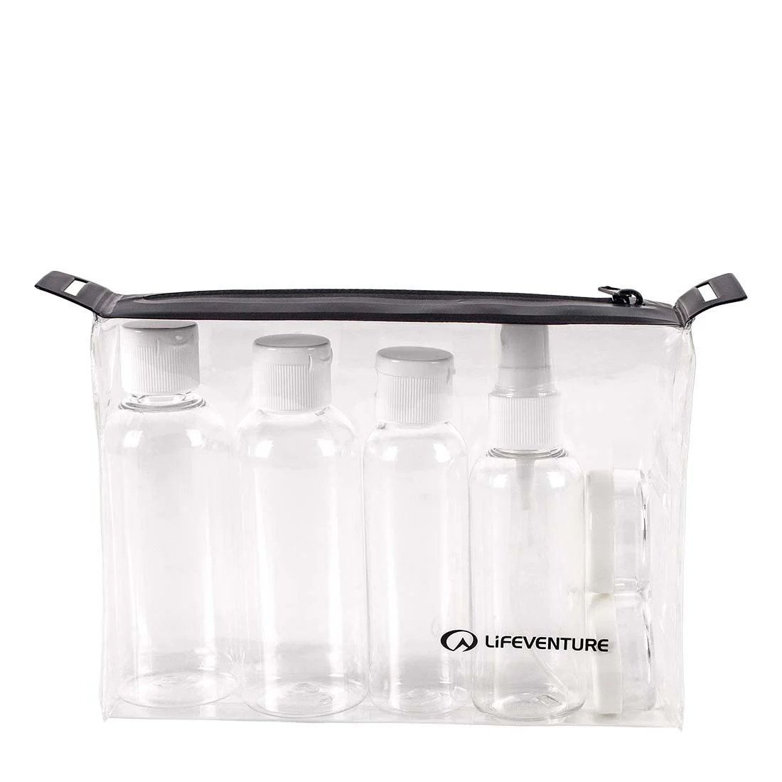 Набор бутылочек Lifeventure Flight Bottle Set, Clear (64210) - фото
