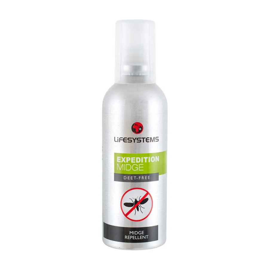 Спрей от москитов и мошек Lifesystems Midge DEET Free Repellent, 100 мл (34420) - фото