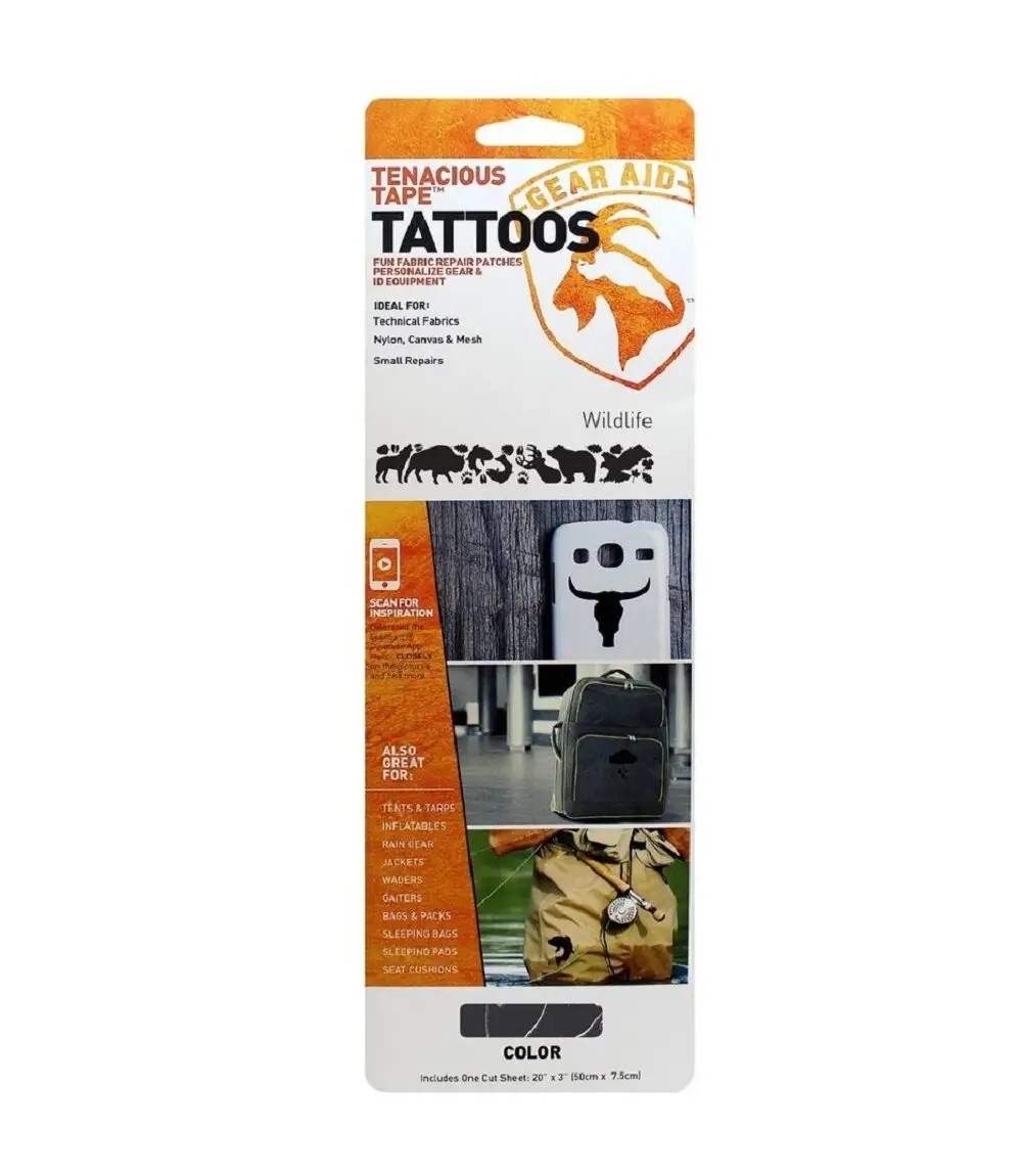 Gear Aid Tenacious Tape Tattoos Wildlife