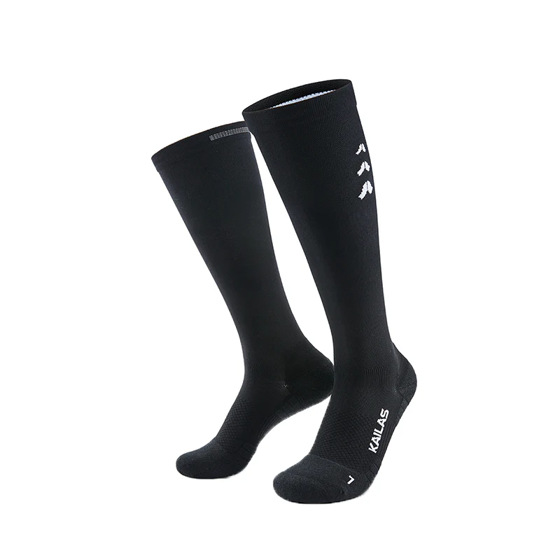 Носки беговые Kailas High-cut Trail Running Socks Women's, Black (KH2502213) - фото