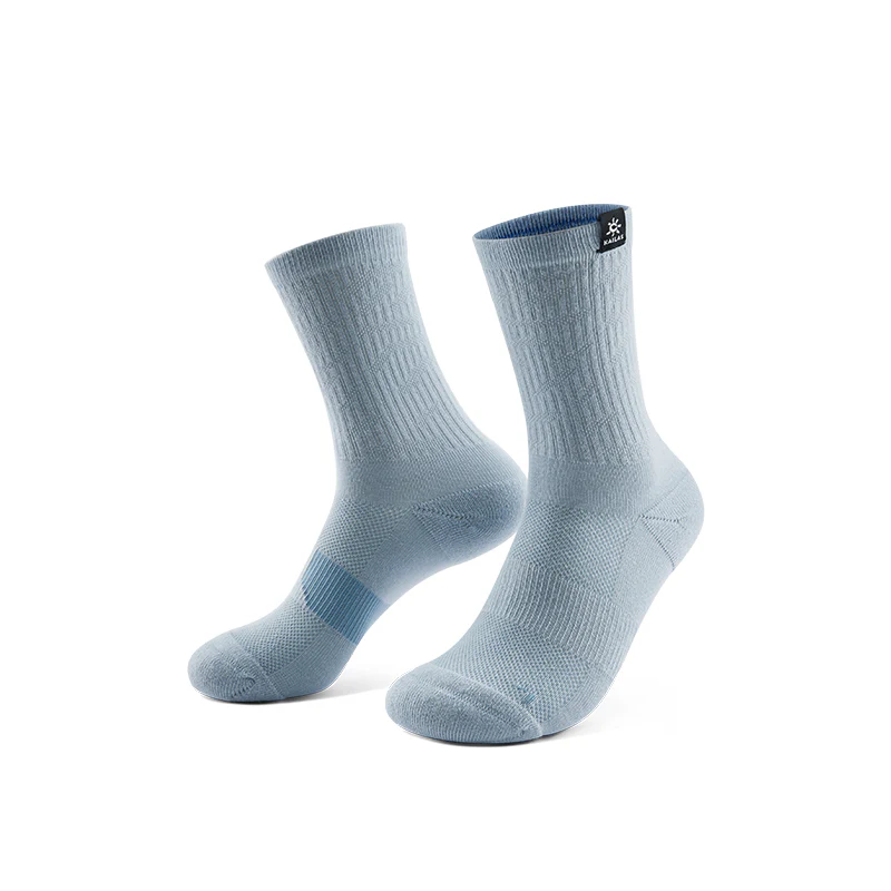 Носки треккинговые Kailas Mid-cut Lightweight Trekking Socks Unisex, Sky Blue (KH2502002) - фото
