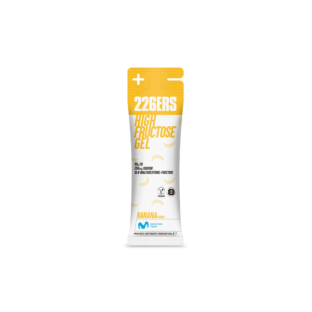 Енергетичний гель 226ERS High Fructose Gel 80g, Banana - фото