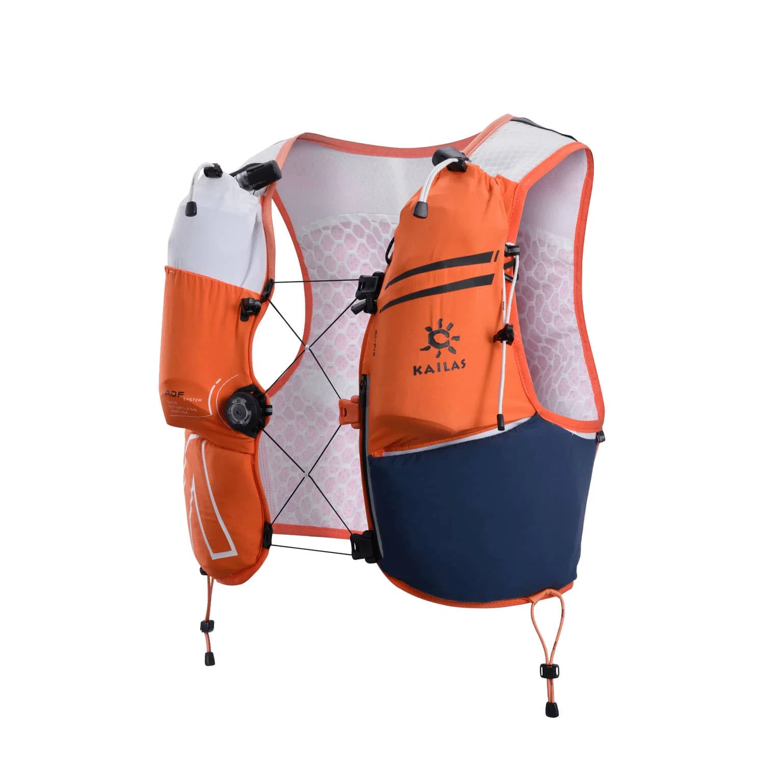 Рюкзак-жилет для трейлраннинга Kailas Fuga Air 8 Ⅳ Trail Running Vest, Fuga Orange (KA2454006) - фото
