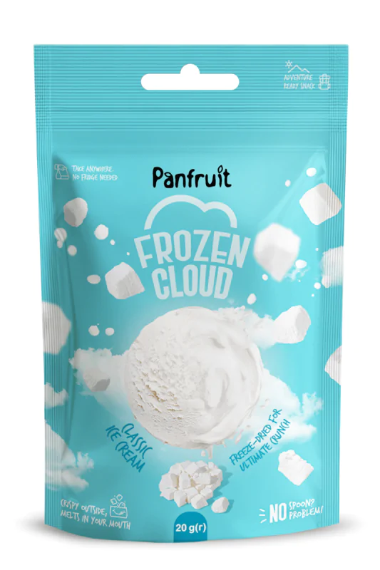 Сублимированное мороженое пломбир Panfruit FrozenCloud 20 г - фото
