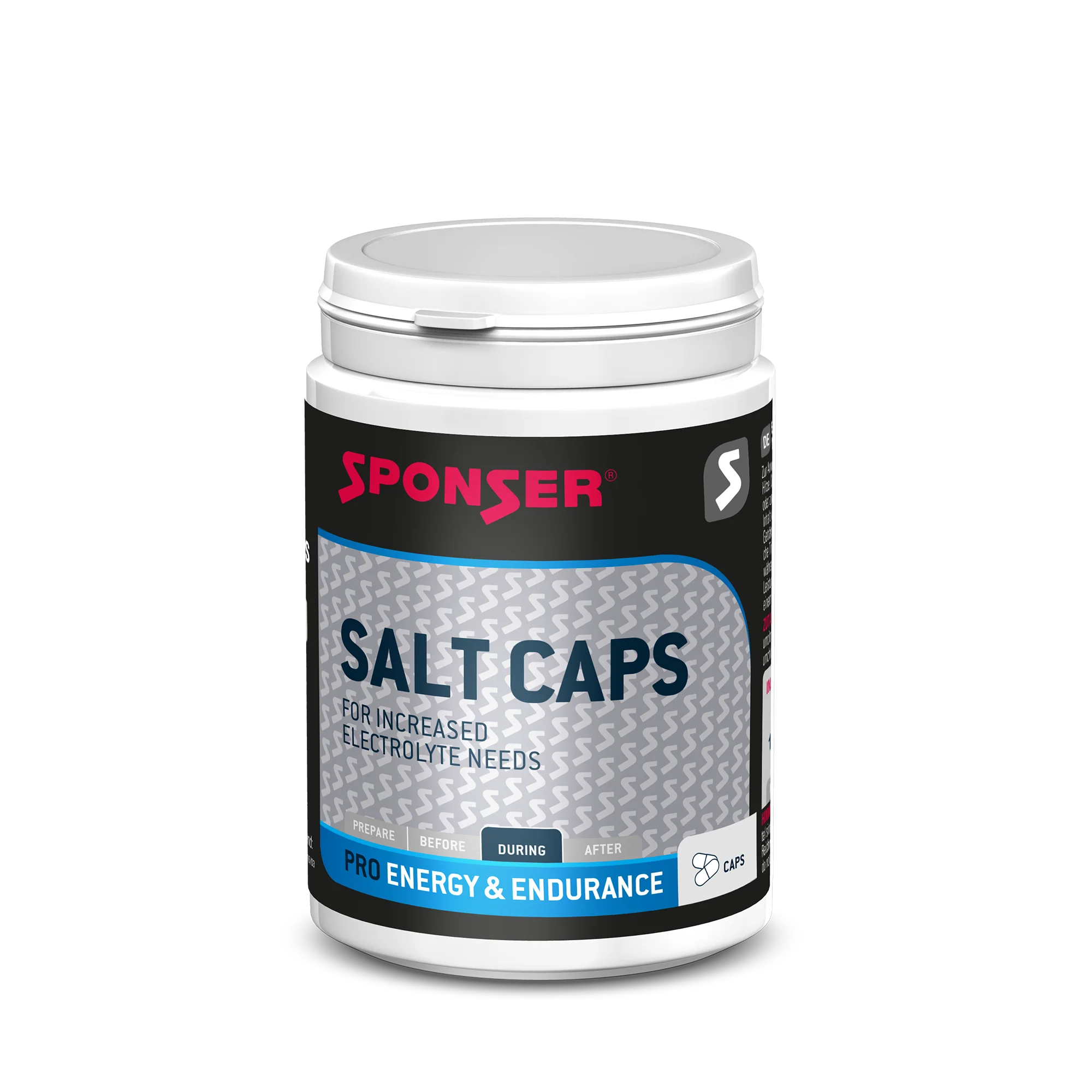 Солевые таблетки Sponser Salt Caps, 120 капсул - фото