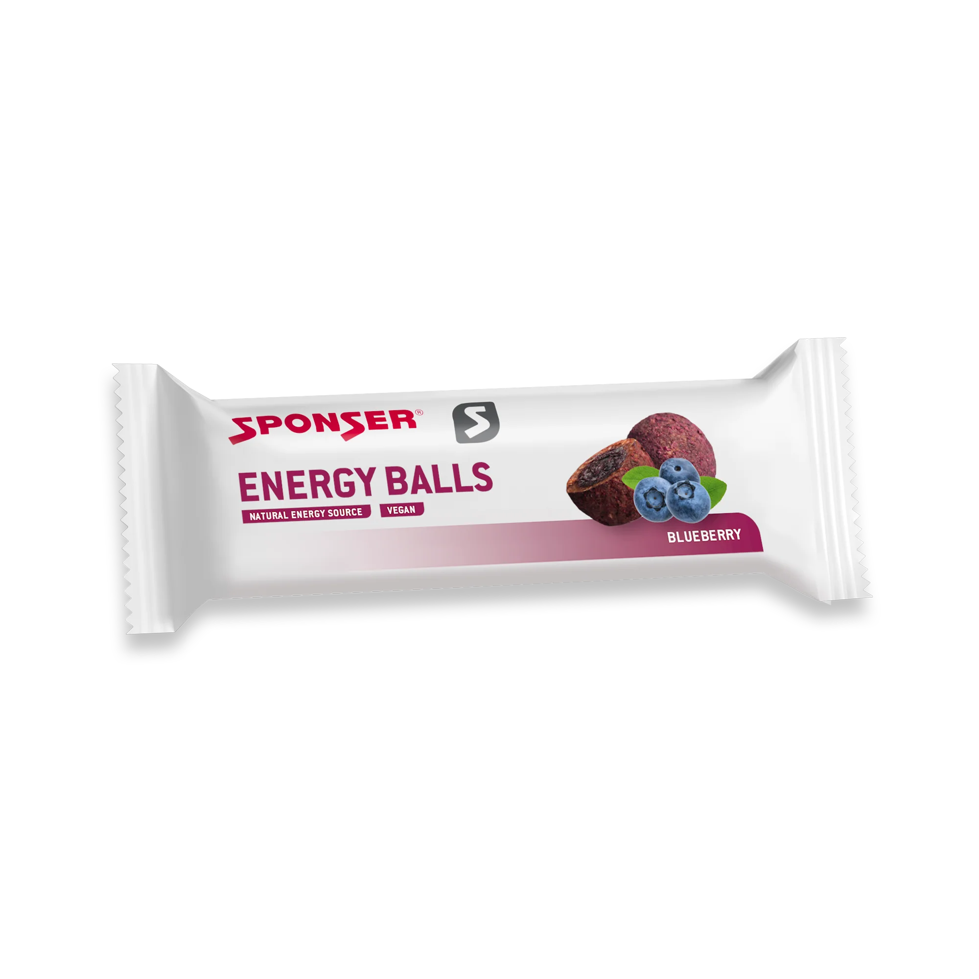 Энергетический батончик Sponser Energy Balls 45 г, Blueberry - фото