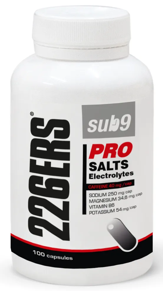 Электролиты 226ERS Sub9 Pro Salts Electrolytes с кофеином 100 капсул/уп - фото