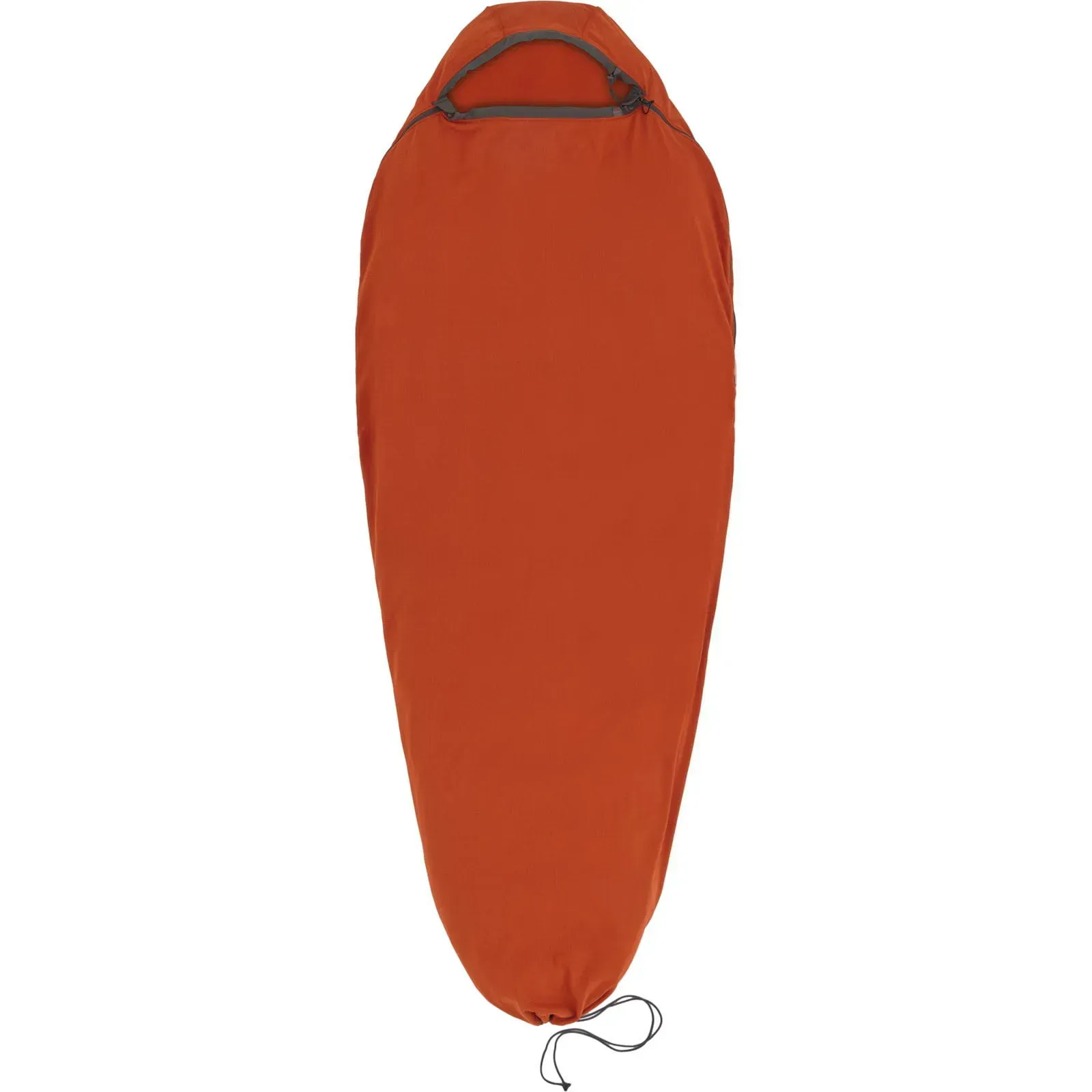 Вкладыш в спальник Sea to Summit Reactor Fleece Sleeping Bag Liner Mummy w/ Drawcord 198 см, Picante Red (STS ASL031031-191904) - фото