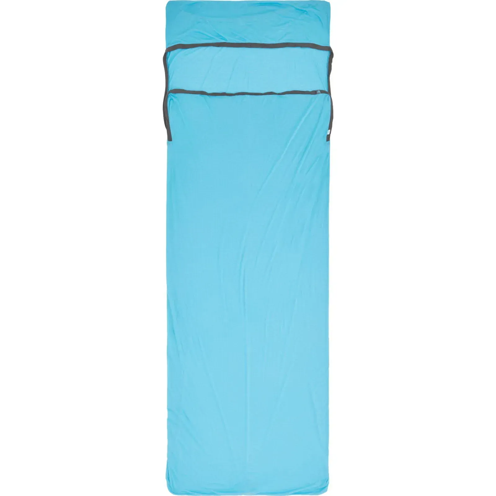 Вкладыш в спальник Sea to Summit Breeze Sleeping Bag Liner 177 cm Rectangular w/Pillow Sleeve, Blue Atoll (STS ASL031081-250207) - фото