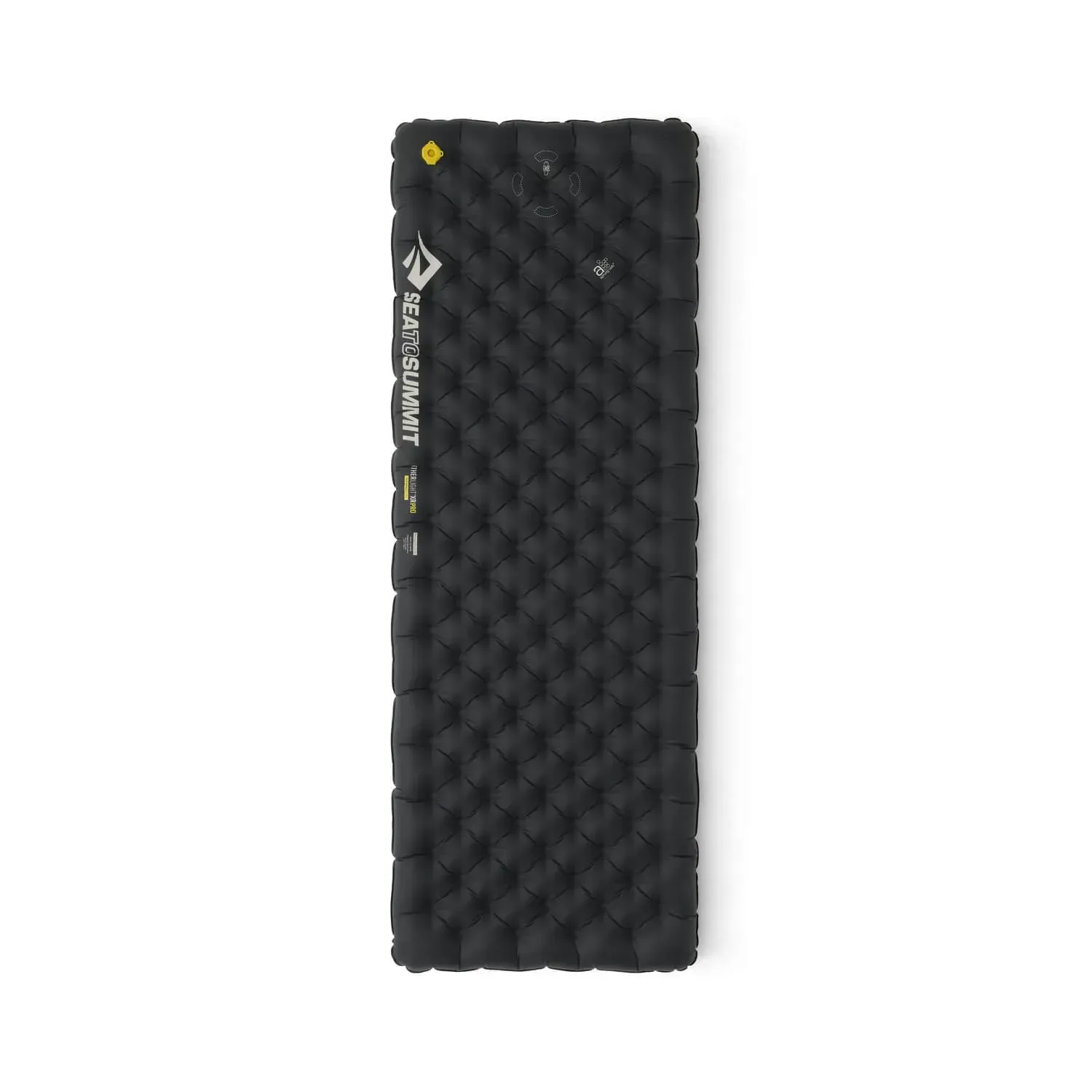  Коврик надувной Sea to Summit Ether Light XR Pro Insulated ASC Mat Regular Rectang Wide, 183х64х10см, Pirate Black (STS ASL051142-290103) - фото