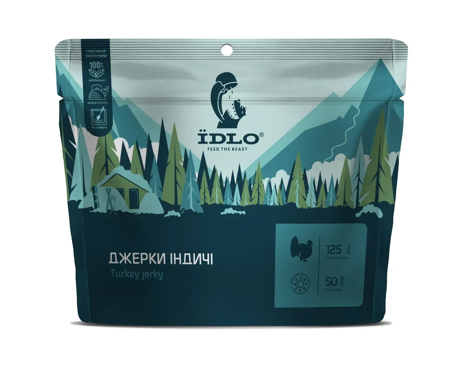 Джерки индюшиные ЇDLO 50 г - фото